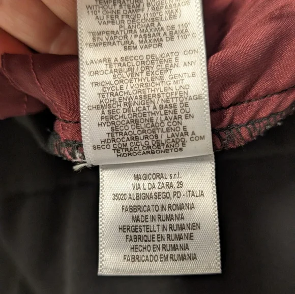 Maliparmi Black Pleated Minimalist Wide Leg Trousers Women's 44 US 8